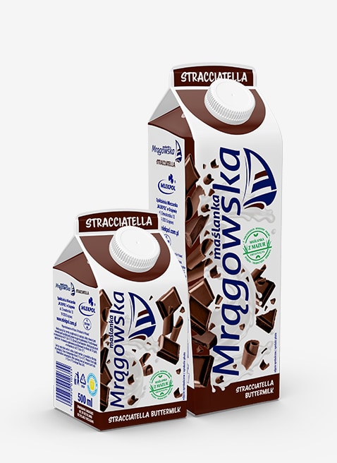 Maślanka Stracciatella